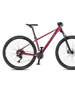 Bicykle Dámsky horský bicykel 4EVER Vanessa Lady 29" - model 2026 red/pink hologram - S (16", 155-165 cm)