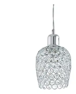 Svietidlá Eglo 94896 - Krištáľový luster BONARES 1 1xE27/60W/230V 94896