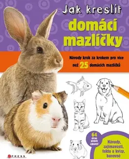 Kreslenie, maľovanie Jak kreslit domácí mazlíčky - Robbin Cuddy,Hannah Saleh