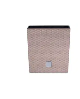 Kvetináče a truhlíky NABBI DRTS400L plastový kvetináč 40 cm mocca