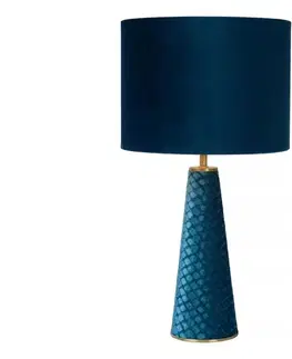Lampy Lucide 10501/81/37 - Stolná lampa EXTRAVAGANZA VELVET 1xE27/60W/230V 10501/81/37