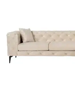 Sedacie súpravy Rohová sedacia súprava / Rohová pohovka Como Eco Right - Beige, Black