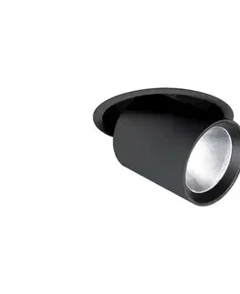 Svietidlá Ideal Lux - LED zapustené bodové svietidlo NOVA LED/30W/230V CRI90 pr. 15,4 cm čierne 267944