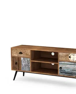 TV stolíky HALMAR Mezo RTV-1 tv stolík kombinácia farieb