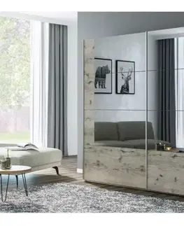 Šatníkové skrine ArtStol Šatníková skriňa TALLIN 250