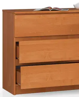 Komody a skrinky Dizajnová komoda, MELLOOW140, jelša
