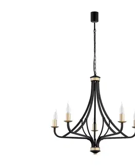 Svietidlá Argon 2171 - Luster na reťazi LORENZO 5xE14/7W/230V 2171