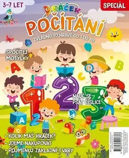 Príprava do školy, pracovné zošity Dráček speciál – Počítání 3-7 let - Kolektív autorov