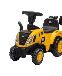 Odrážadlá Buddy Toys Odrážadlo traktor CAT 2xAA žltá/čierna 57002787