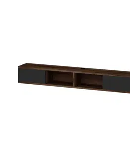 TV stolíky TV stolík Mayer - Light Walnut, Anthracite