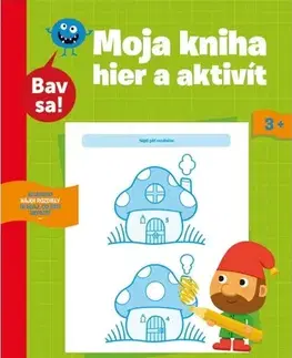 Pre deti a mládež - ostatné Moja kniha hier a aktivít 3+