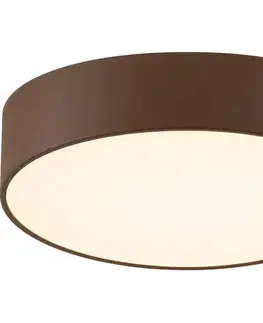 Svietidlá Argon 7295 - Stropné svietidlo DARLINGOS 2xE27/15W/230V priemer 25 cm hnedé 7295