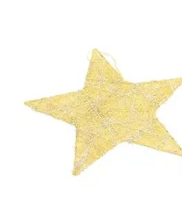 Vianočné dekorácie Vianočná ozdoba Golden Star II 25 cm