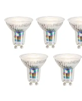 LED osvetlenie Sada 5 inteligentných stmievateľných LED žiaroviek GU10 50 mm 4,7 W 345 lm 2700 – 6500 K