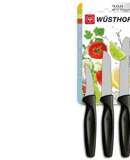 Sady univerzálnych nožov WÜSTHOF Sada nožov čiernych Wüsthof, 3 ks 9333