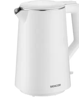 Rýchlovarné kanvice Sencor SWK 0550WH varná kanvica, biela