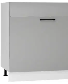 Kuchynské skrinky stojace Kuchynská skrinka Max D80zl S/1 Zasl Granit