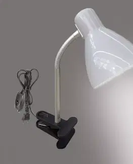 Lampy do obývačky Stolná lampa 1529c Silver LB