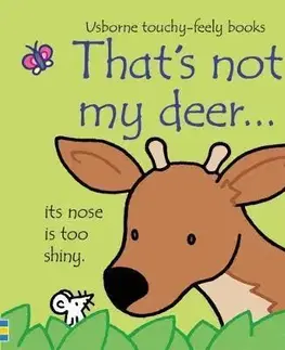 Leporelá, krabičky, puzzle knihy That's not my deer... - Fiona Watt,Rachel Wells