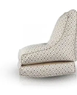 Sedacie vaky a kocky Sedací vak Fumiko Exclusive TiaHome - zlatá