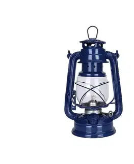 Lampy BRILAGI - Petrolejová lampa LANTERN 24,5 cm modrá PTUR24