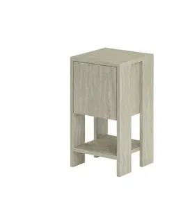 Konferenčné stolíky Nočný stolík Ema Travertine