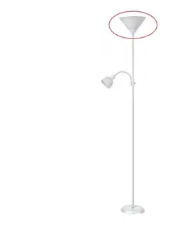 Lampy Rabalux 4061 - Náhradné tienidlo k stojacej lampe ACTION E27 veľké biela 9872