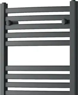Radiátory do kúpeľne MEXEN - Helios vykurovací rebrík/radiátor 800 x 500 mm, 384 W, antracit W103-0800-500-00-66