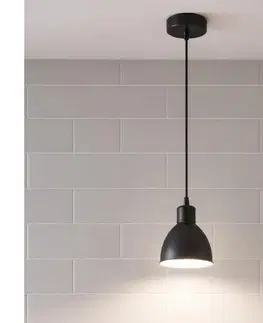 Svietidlá BRILAGI - LED luster na lanku RIDDY 1xE27/60W/230V čierna 8590828027799