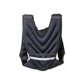 Ostatné fitness náradie Záťažová vesta inSPORTline Klaper 5 kg maskáčová šedá