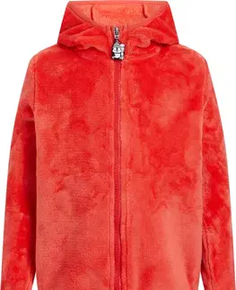 Svetre / Mikiny McKinley Teddy Hooded Fleece Jacket Kids Veľkosť: 86
