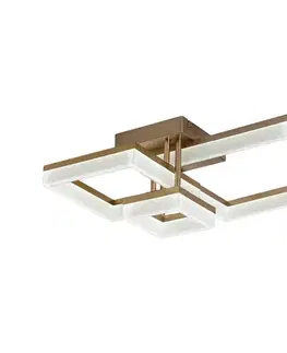 Svietidlá Rabalux 71384 - LED Stropné svietidlo AMILIA LED/22W/230V 3000/4000/6500K zlatá 71384