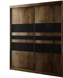 Skrine do izieb Skriňa Top 17 150 tmavý jaseň