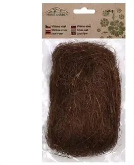 Bytové dekorácie Vlákno sisalové hnedé 25g