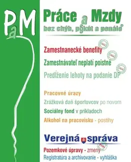 Dane, účtovníctvo PaM č. 4-5/2024 - Zamestnanecké benefity
