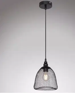 Moderné lampy do obývačky Luster 15047H1 BLACK LW1