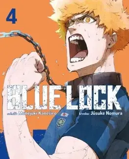 Manga Blue Lock 4 - Muneyuki Kaneshiro,Yusuke Nomura,Anna Křivánková
