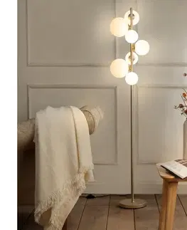 Lampy ONLI - Stojacia lampa PALOMA 7xG9/10W/230V zlatá 5084/PTORO