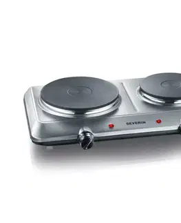 Predlžovacie káble Severin DK 1014 - Varič s dvoma platničkami 2500W/230V, nerezové prevedenie DK 1014