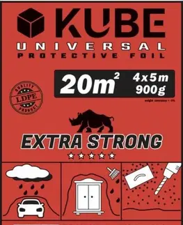 Potravinárske fólie Kinekus Fólia zakrývacia 4 x 5 m EXTRA STRONG 48mn KLC