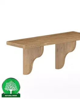 Kancelárske police Polička borovica PK122-60x25x20 dub