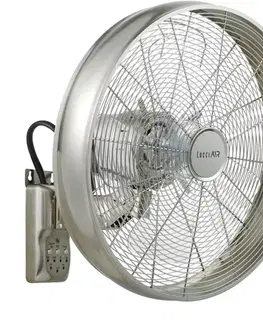Ventilátory Lucci air 213126 - Nástenný látor BREEZE 55W/230V matný chróm + DO 213126EU