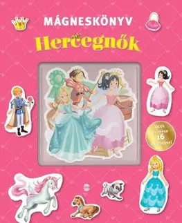 3D, magnetické, priestorové knihy Hercegnők - Mágneskönyv