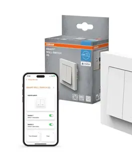 Predlžovacie káble Osram - 2-tlačidlový SMART+ MATTER Wi-Fi vypínač 230V 4058075849921