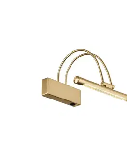 Svietidlá Ideal Lux - LED obrazové svietidlo BOW LED/3,5W/230V CRI 90 26 cm zlaté 121154