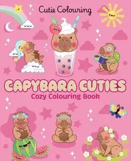 Pre deti a mládež - ostatné Capybara Cuties: Colouring Book - Rob Parkinson