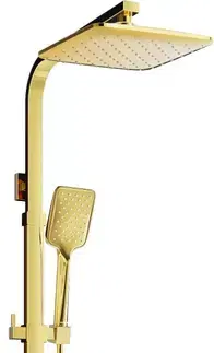 Kúpeľňové batérie MEXEN/S MEXEN/S - Q62 sprchový set zlatá 798626295-50