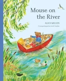 Leporelá, krabičky, puzzle knihy Mouse on the River - Alice Melvin