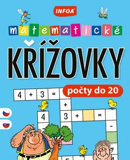 Príprava do školy, pracovné zošity Matematické křížovky/ krížovky - počty do 20 (CZ/SK vydanie)