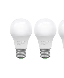 LED osvetlenie SADA 3x LED Žiarovka ECOLINE A60 E27/10W/230V 4000K - BRILAGI ZD-E3A610-40